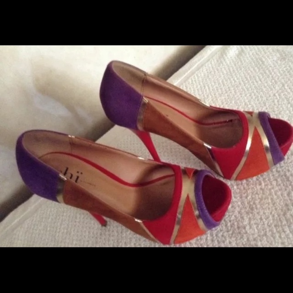 SHI By Journey Open to High Heels size 6 1/2
